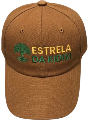 Boné clássico castanho
